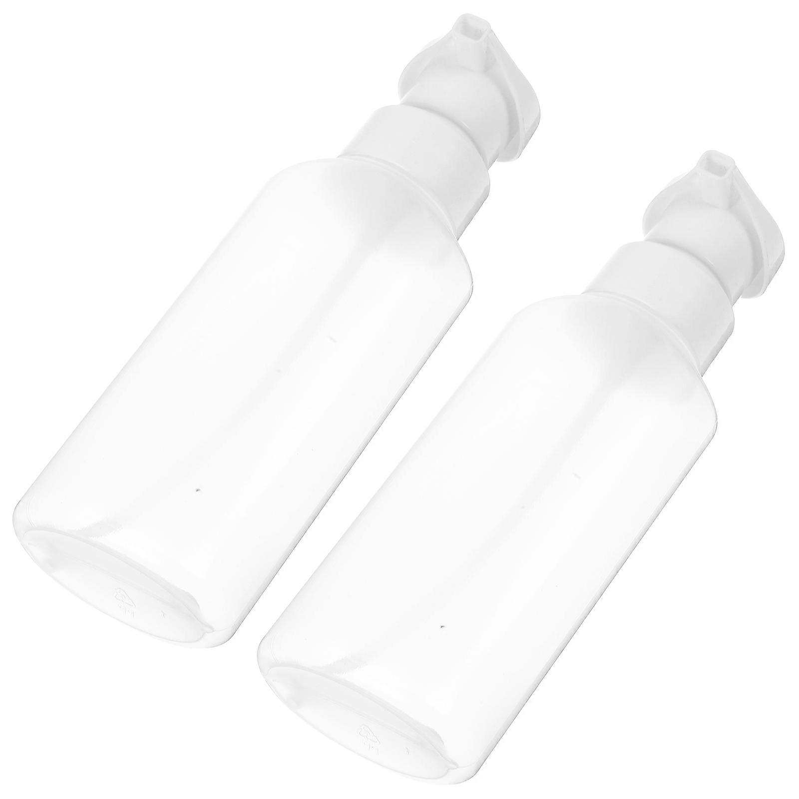 Facial Bubbler Empty Bottle for Storage Use 1Set Portable Transparent Set