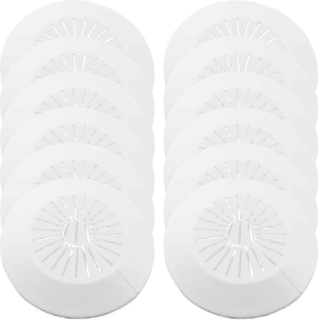 10pcs Plastic Radiator Covers, Single Rosette