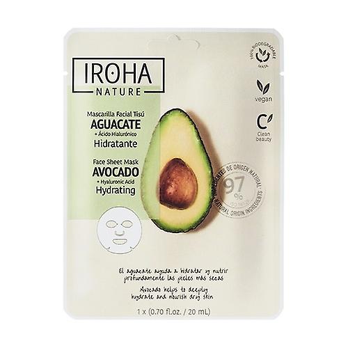 Moisturizing face mask with avocado 20 ml