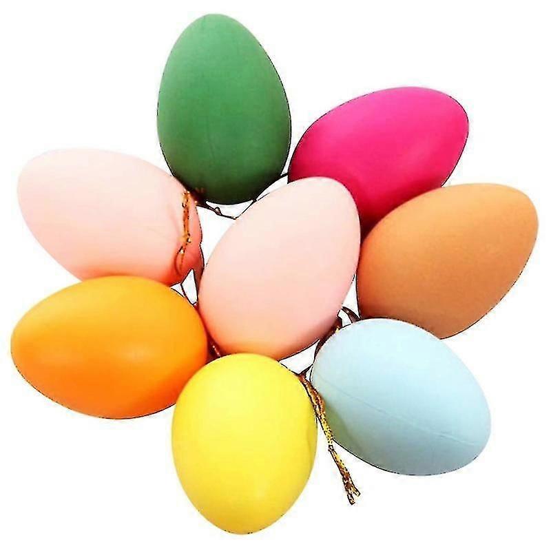 24pcs Graffiti Easter Eggshell