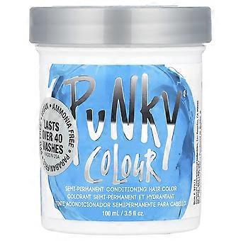 Punky Colour, Semi-Permanent Conditioning Hair Color, Lagoon Blue, 3.5 fl oz (100 ml), 3-Pack