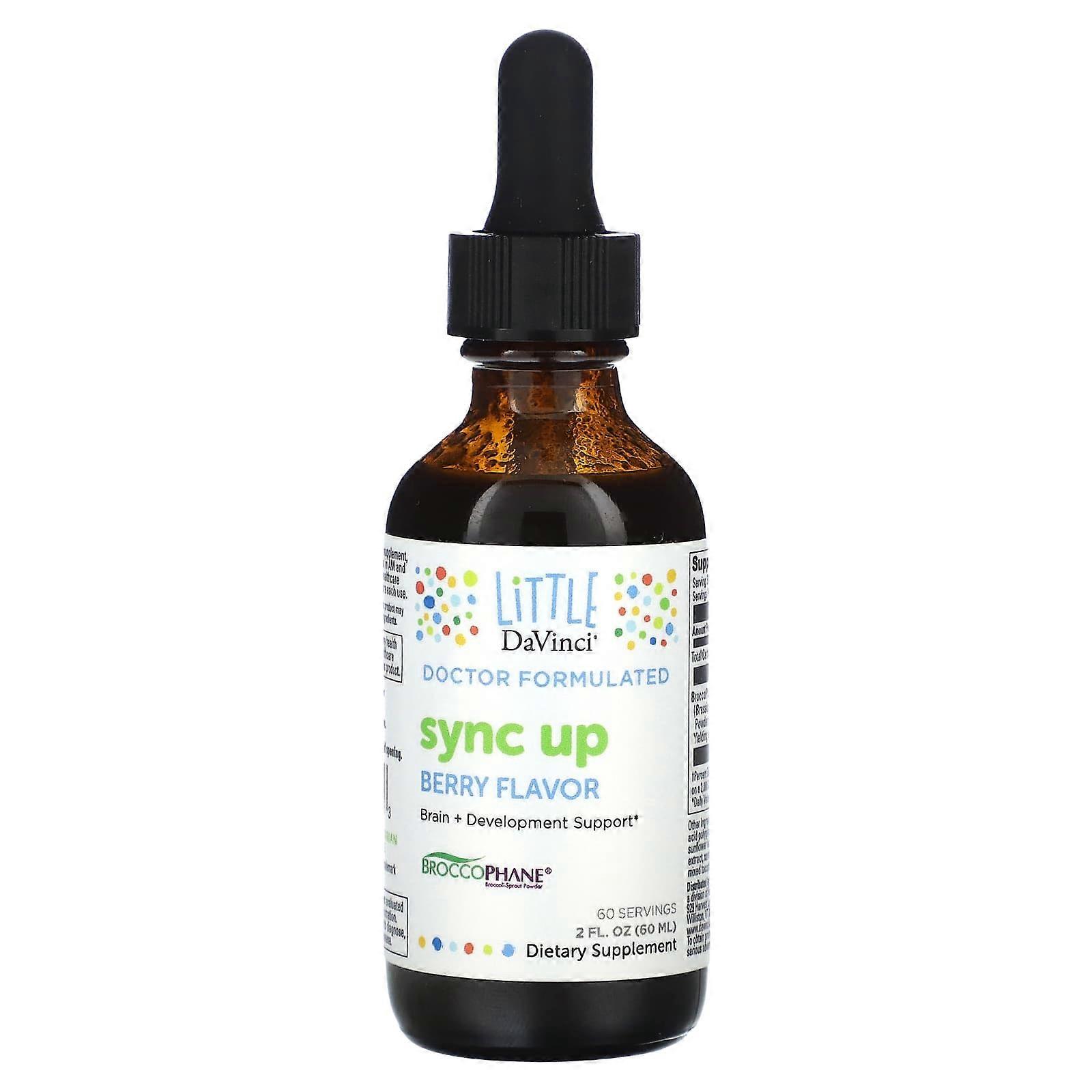 Little DaVinci, Sync Up, Berry, 2 fl oz (60 ml)