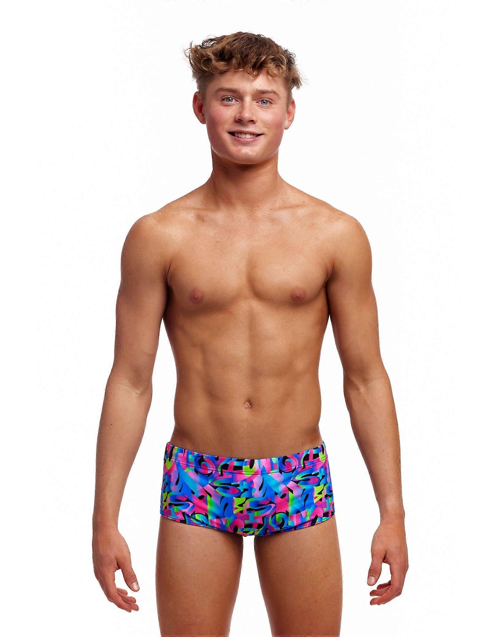 Funky Trunks Gutt Funk & Blues Sidewinder Badebukse - Multi