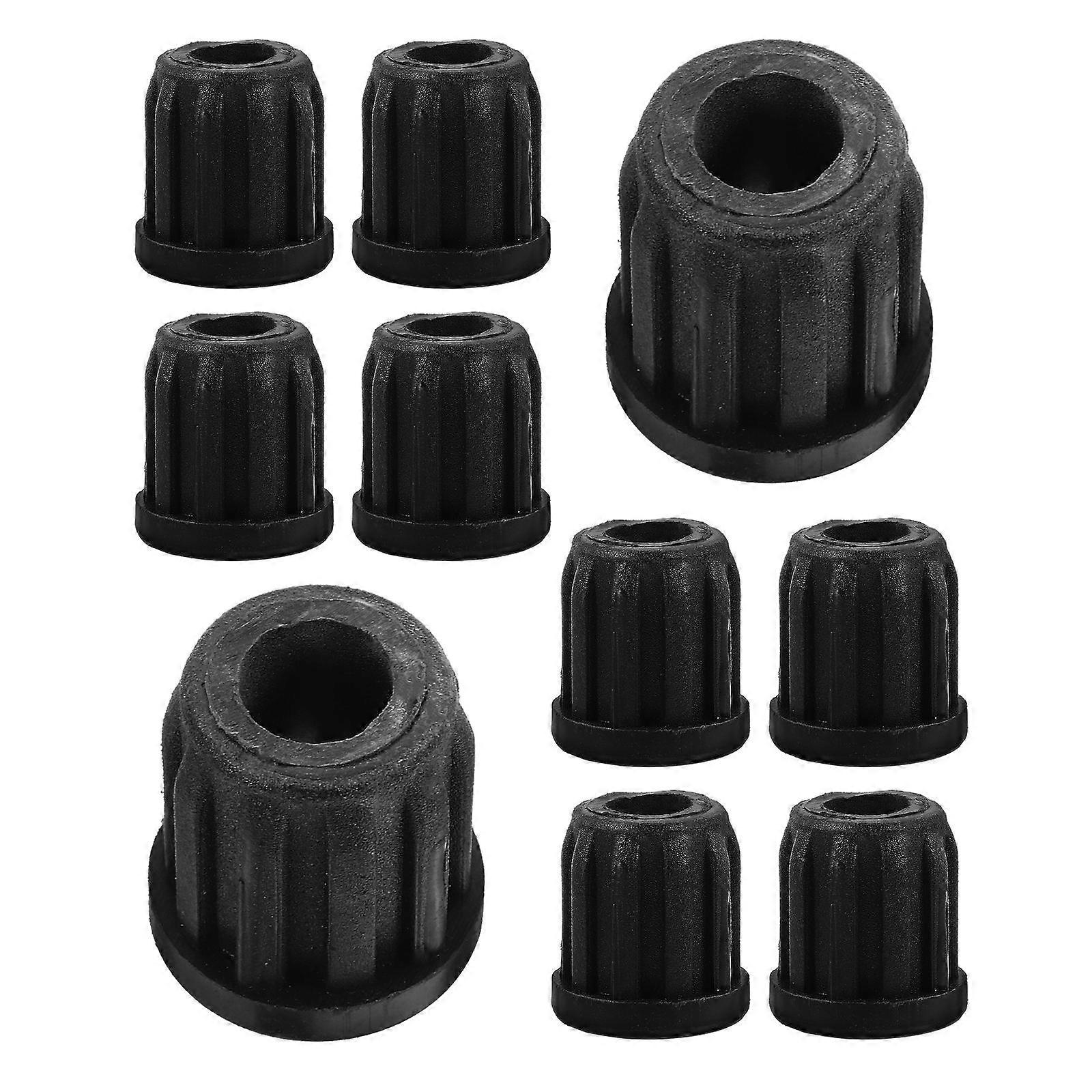20Pcs Caster Socket Replaceable Furniture Insert Socket Caster Sleeve Inserts Replacement