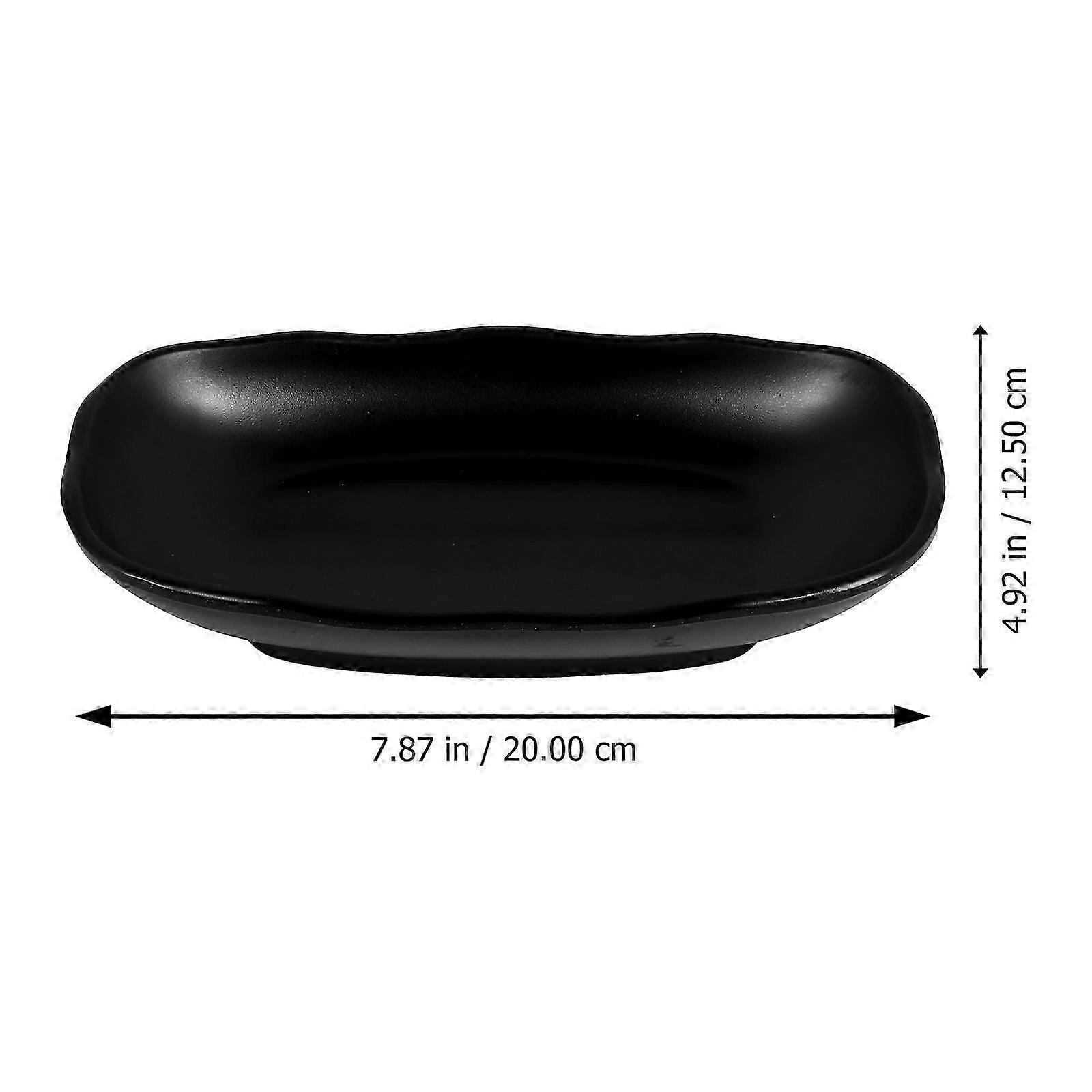 Melamine Tableware Simple Storage Tray for Storage Use 1Pcs