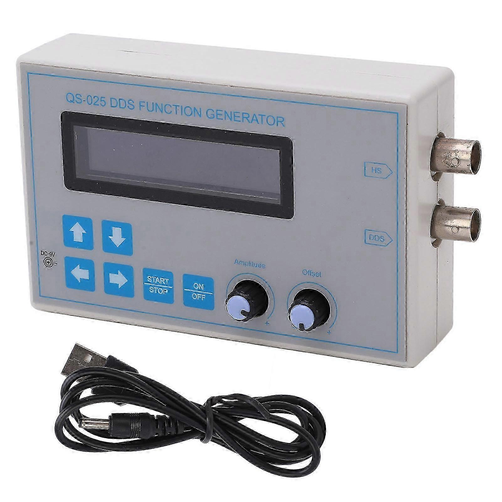 DDS Function Generator Sine Square Sawtooth Triangular Wave Signal Generator 1?65534Hz DC 9V