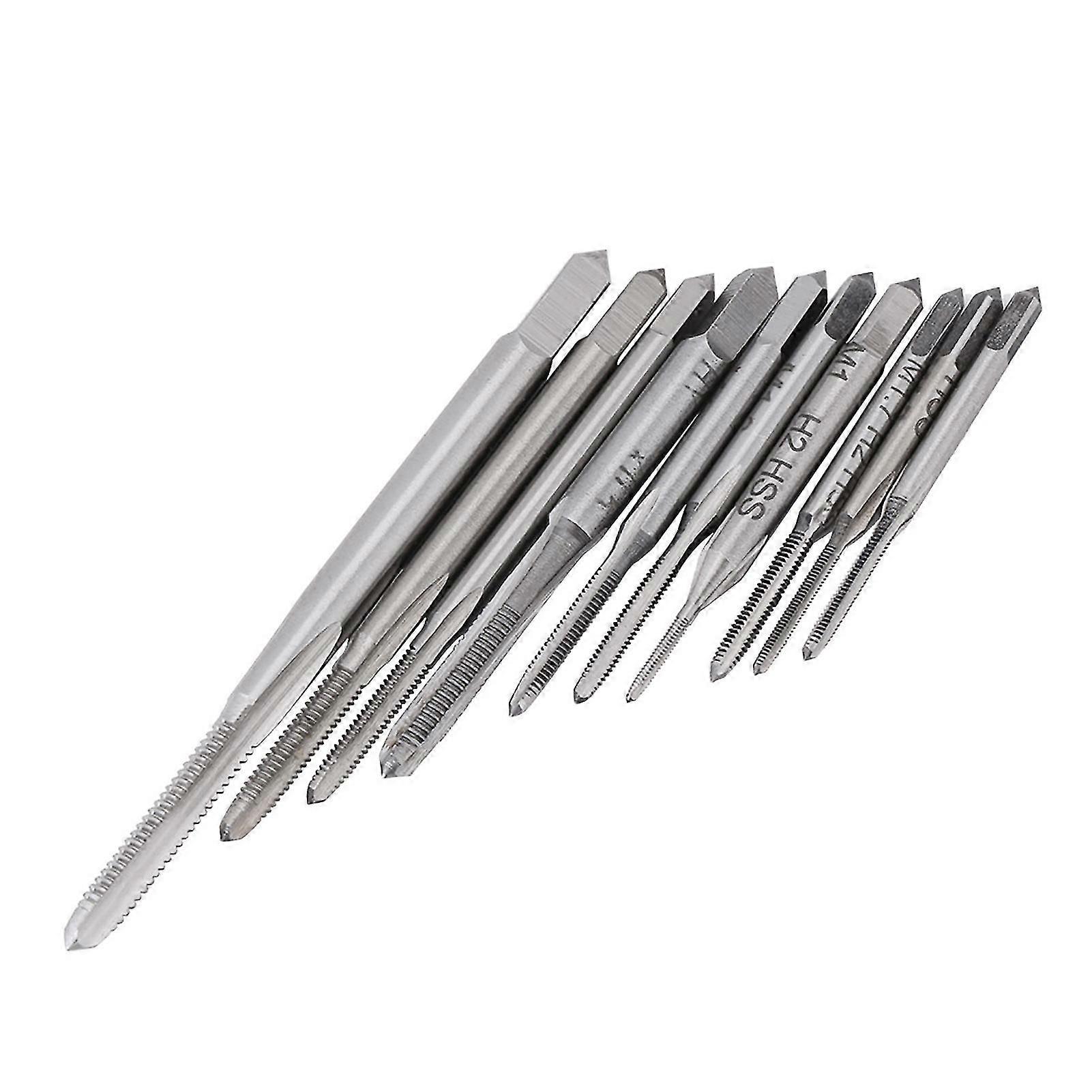 10pcs Mini M1 To M3.5 Machine Hand Tap Thread Wire Tapping Threading Taps
