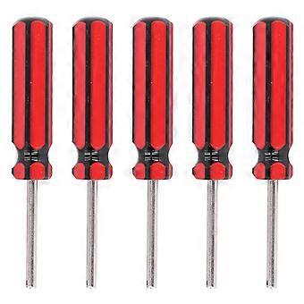5Pcs Single Head Valve Core Remover Steel Car Truck Screwdriver for Motorcycles Bicycles