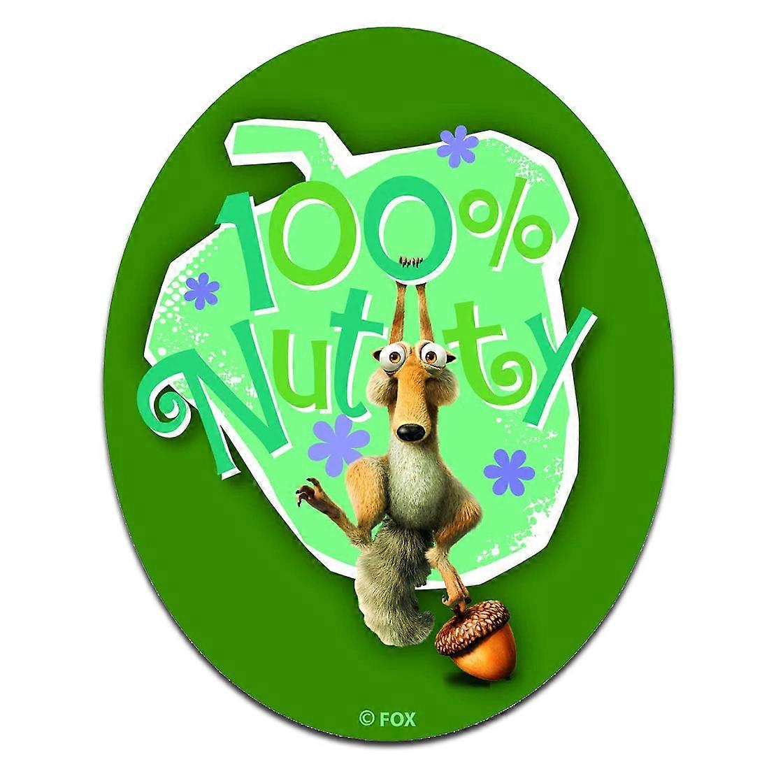 Ice Age 100% Nutty oval - Patch / Iron-on patch / Iron on patch / Patches
