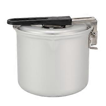 Camping Cookware Set, Foldable Lightweight Aluminum Pot with Fast Heating for Outdoor Hiking