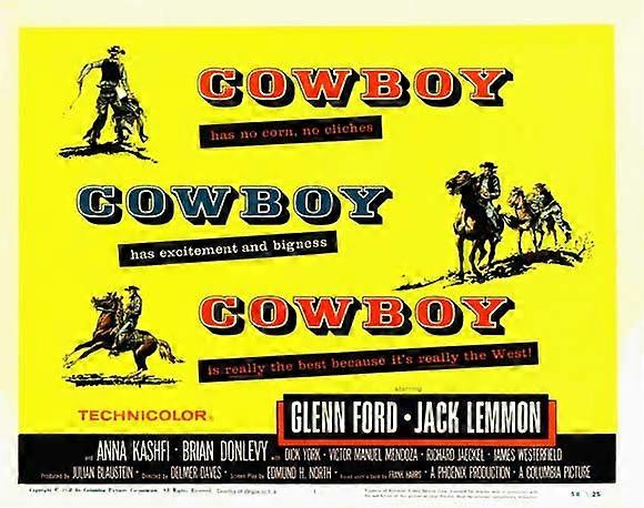 Kovboy Film Afiş Baskı (27 x 40)