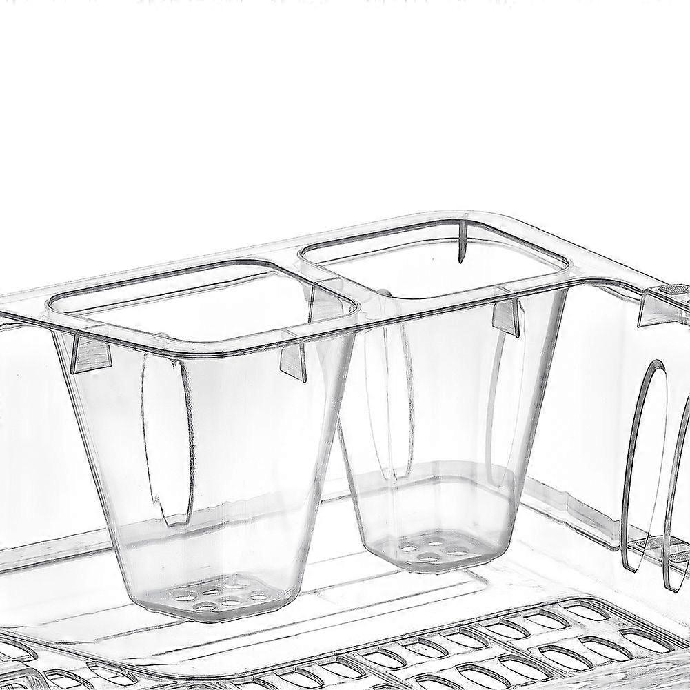 Durable Dish Rack with Removable Tray for Easy Cleaning