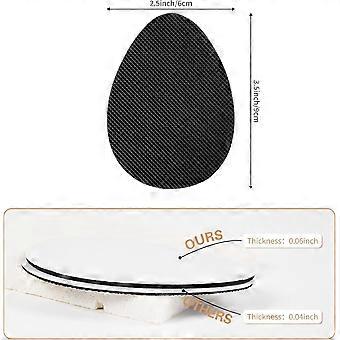 20 Pcs Adhesive Non-Slip Shoe Pads, Rubber Sole Protectors for Heels, Anti-Skid Shoe Grips