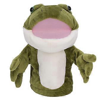 Niedliche Tiere Frosch Handpuppen Märchenzeit Kurze Plüschtiere Puppen für Kind BabyFrosch 30 cm / 11,8 Zoll