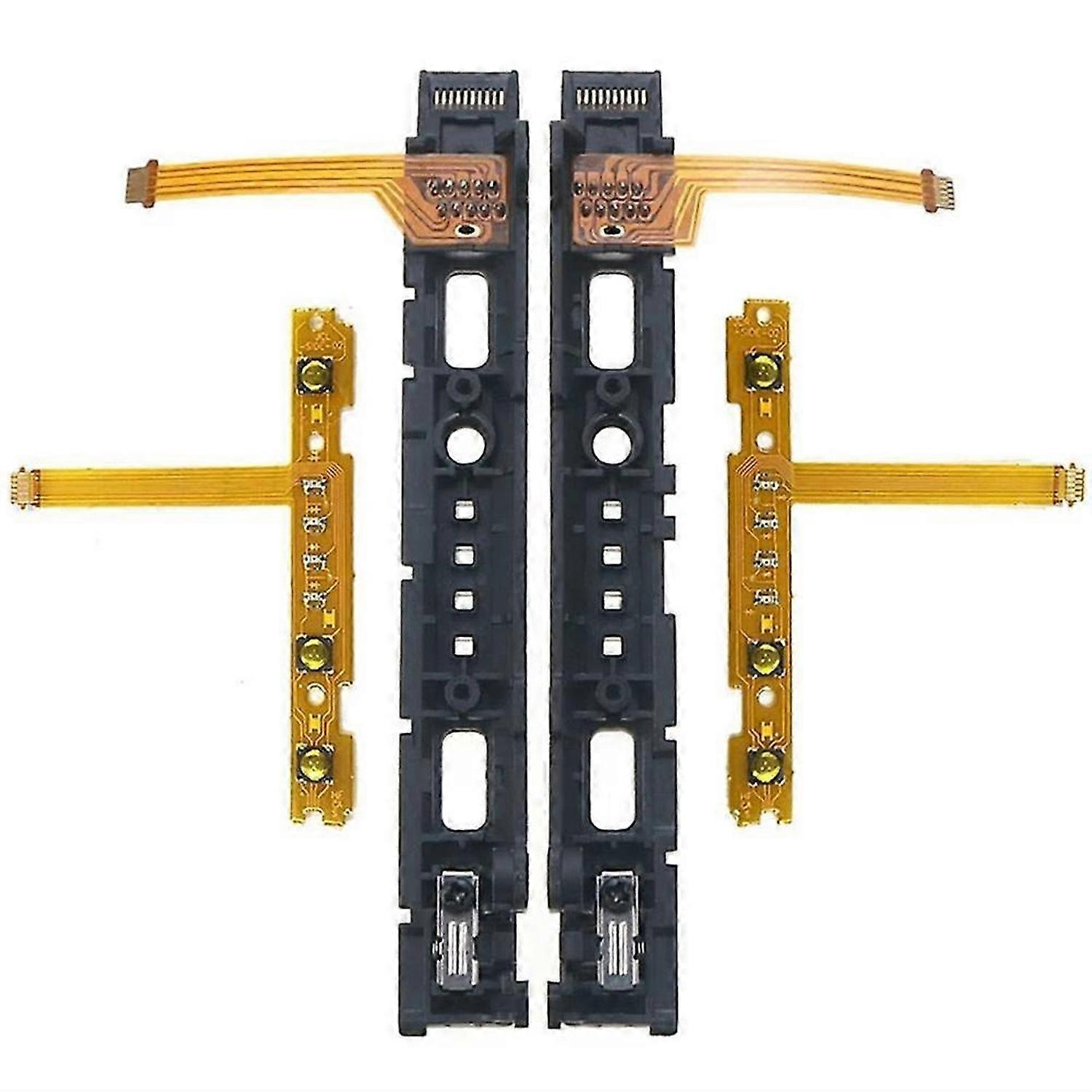 Replacement LR Slide Left Right Slider Rail with SL Flex Cable for Switch NS JoyCon Controller