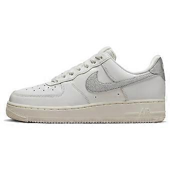 Nike Air Force 1 '07 Summit White Sail White Metallic Silver Women's DQ7569-100