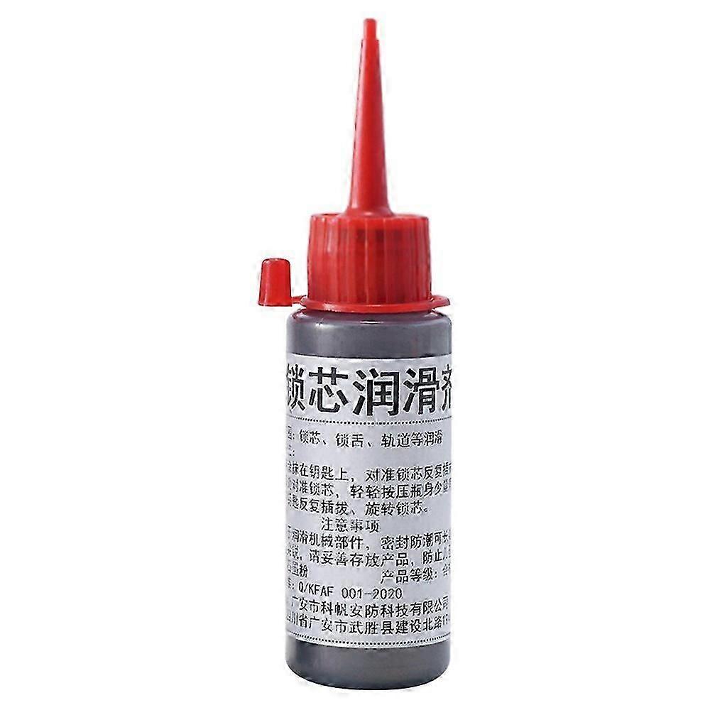 Graphite powder lock lubricant