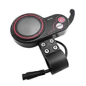 Zubehör für Elektroroller QS-S4 48V-60V 6-PIN Daumengas mit LCD-Anzeige, kompatibel mit Zero 8 9 10 8X 10X