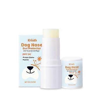 Dog Nose Sunscreen Balm SPF 25 - Natural, Sun Protection with Shea Butter & Coconut Oil - Moisturizes & Shields Sensitive Noses - Dog Summer Essential