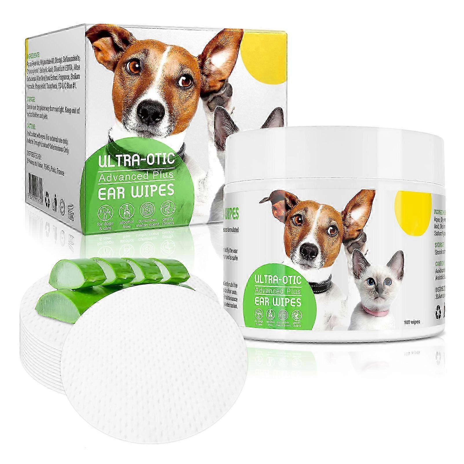 100pc Pet Ear Cleaning Wipes Soft