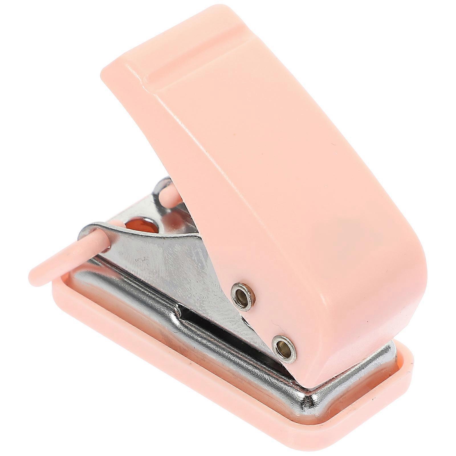 Mini Hole Punch Small Stapler for Office Supply Convenient Use