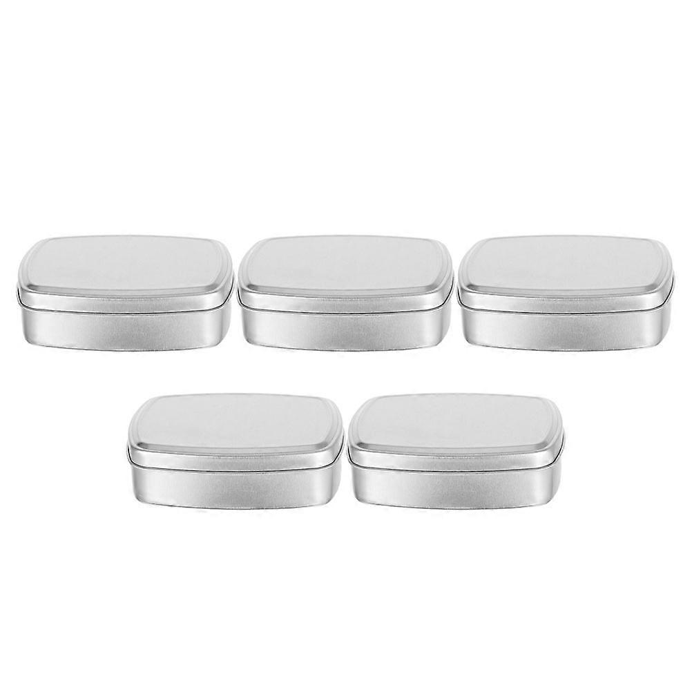 Mini Aluminum Box Rectangular Aluminum Box for Storage 10Pcs Set