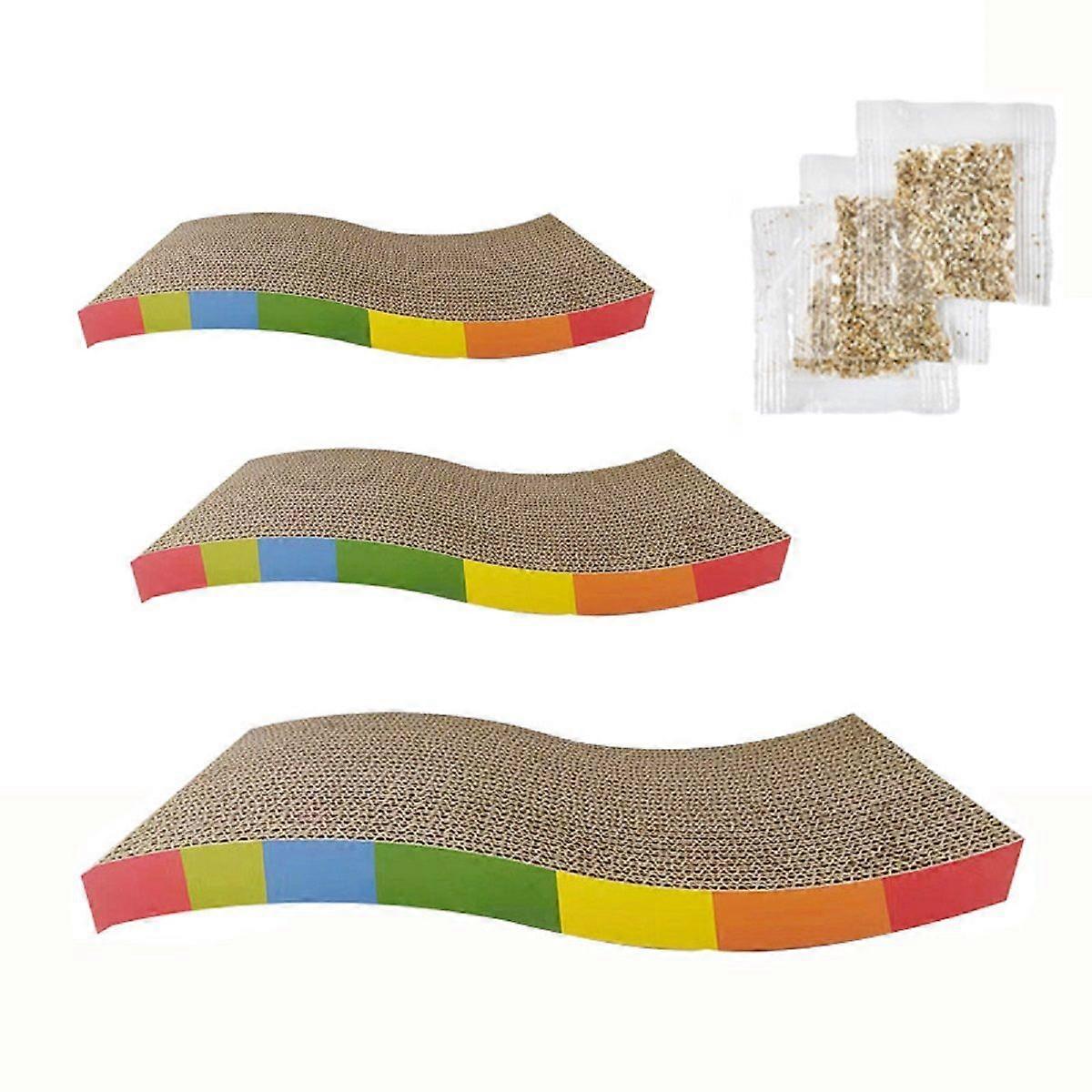 Reversible Scratch Pad Comfortable Bed Ergonomic Curved