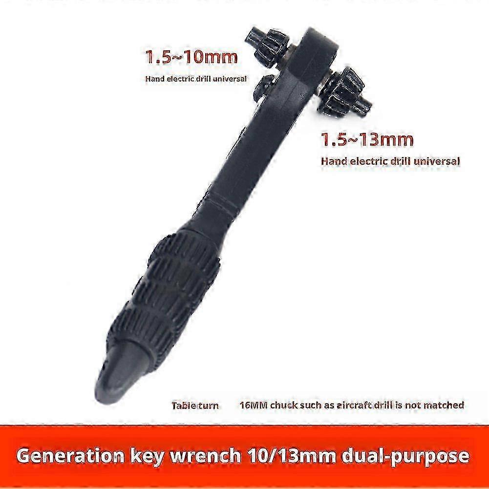 Dual-Head Ratchet Chuck Tool