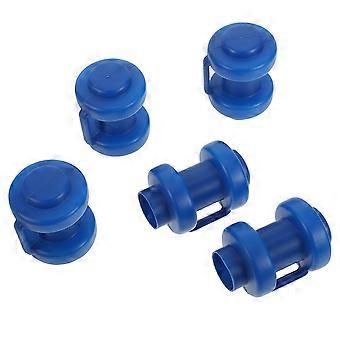 Blue Plastic Trampoline Pole Tops Cover for Protector 10Pcs