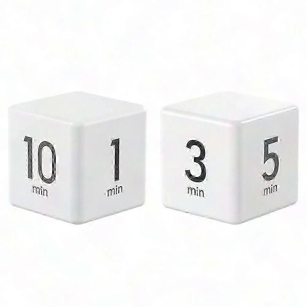 Cube Timer for Kitchen, Kids, ADHD, Productivity & Workout - Flip Timer with Time Cube