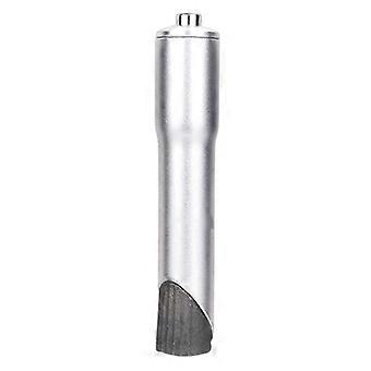 Road Bike Stem Risers Aluminum Alloy Handlebar Risers compatible withk Stem Extender Bicycles Handlebar Risers Head Up Adapter silver