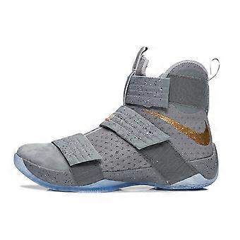 Nike Zoom Soldier 10 LeBron Battle Grey James, Soldier 10 Slip Resistant Lightweight High top 899620-010