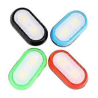 Luz LED de seguridad con clip para correr, compatible con Night Run, 12 unidades, colores surtidos.