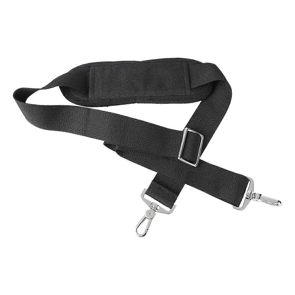 Black Shoulder Strap with Padding for Luggage Use