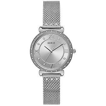 Guess watches ladies jewel Watch for Women Analog Quartz with Stainless Steel Bracelet W1289L1