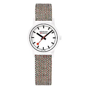 Essence white Quartz Analog Women's Watch with Nylon Bracelet MS1.32110.LG