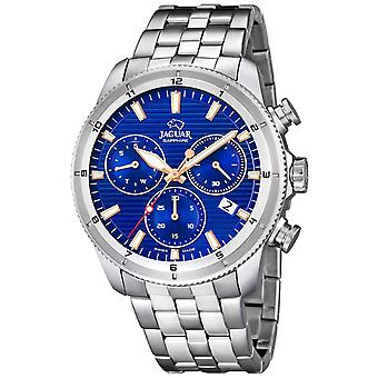 Jaguar J687/B Herren Analog Quarz Uhr mit Edelstahl Armband J687/B