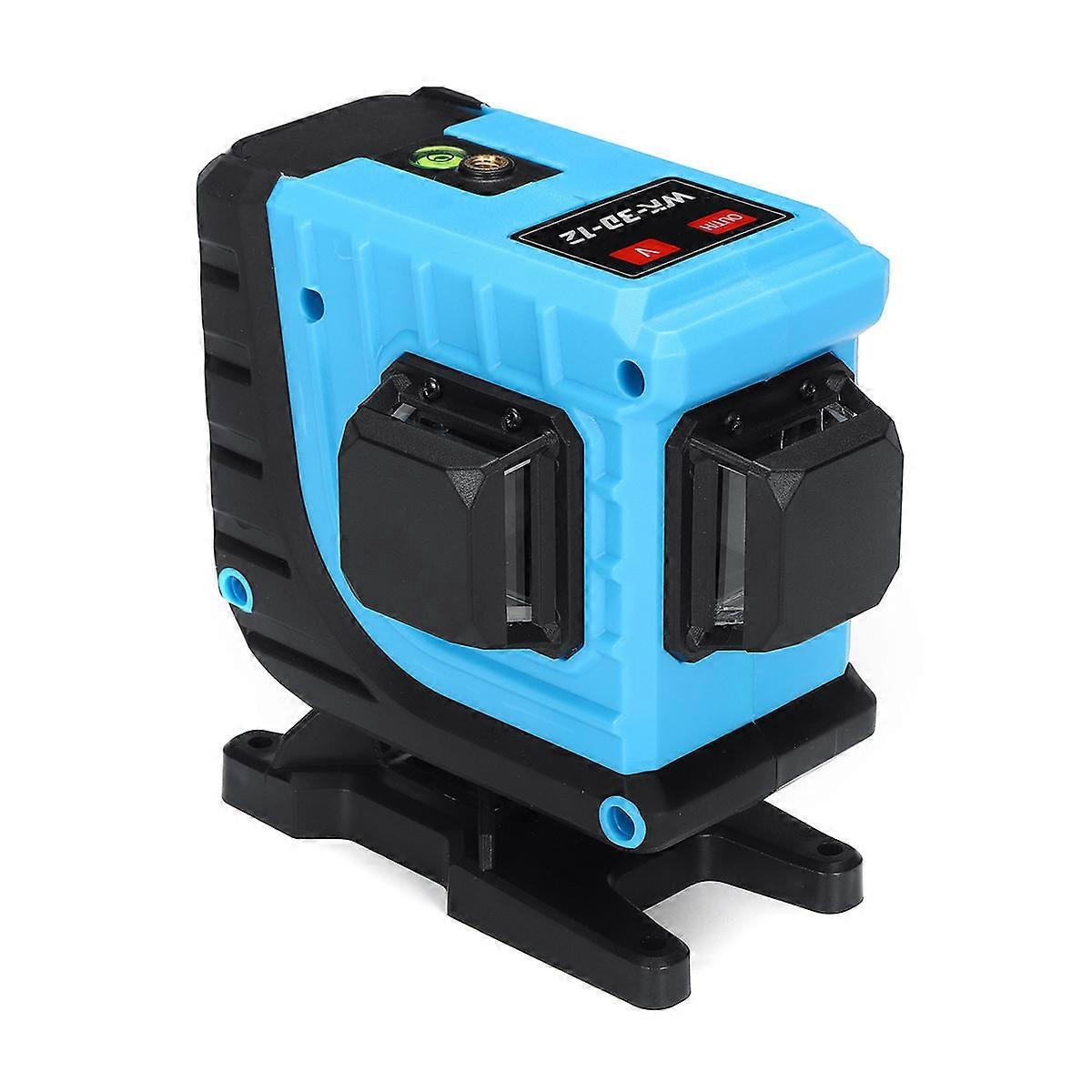 12 Lines 360 3d Cross Lines Green Laser Level Self Leveling App/remote Control