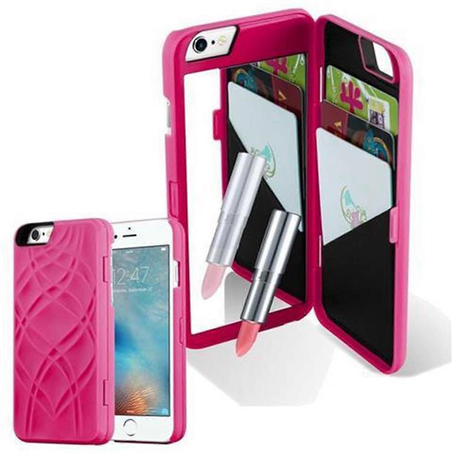 Protective case compatible with iPhone 6 Plus / 6s Plus - Hard cover with mirror
