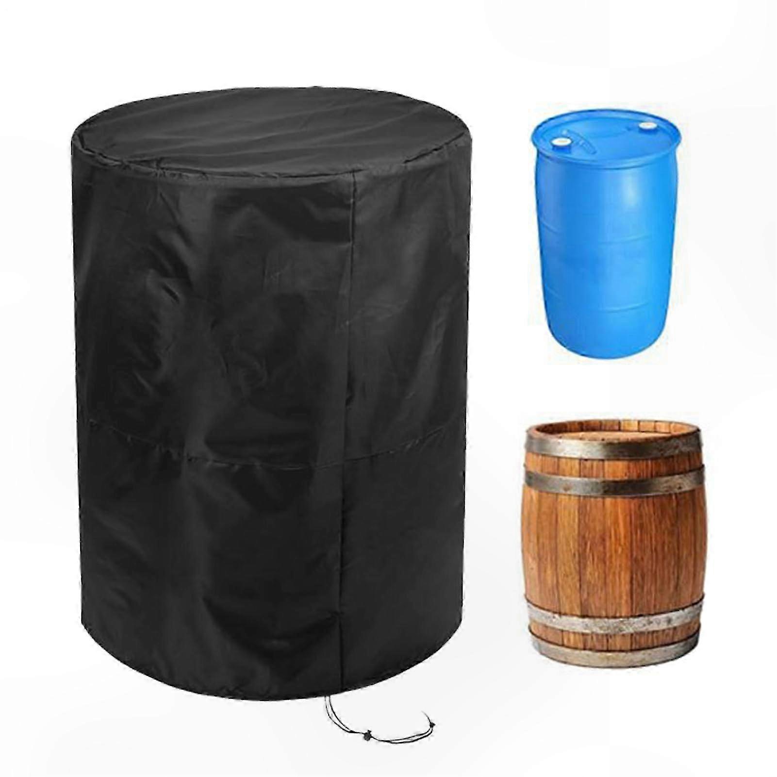 HeavyDuty Outdoor Barrel Cover Drawstring