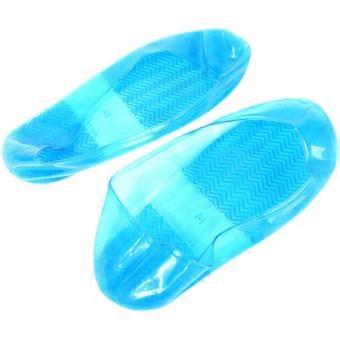 Waterproof Shoe Covers with Non Slip Rubber Sole, Foldable Lightweight Reusable Rain Boot Covers for Outdoor Use
