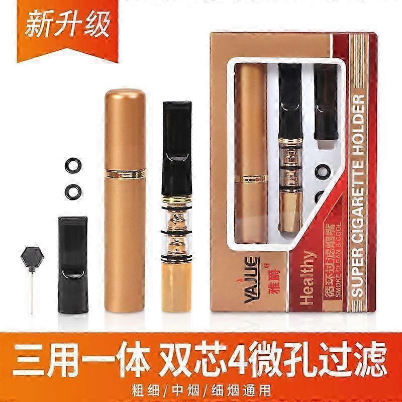 Recyclable Circulating-Filter Cigarette Holder