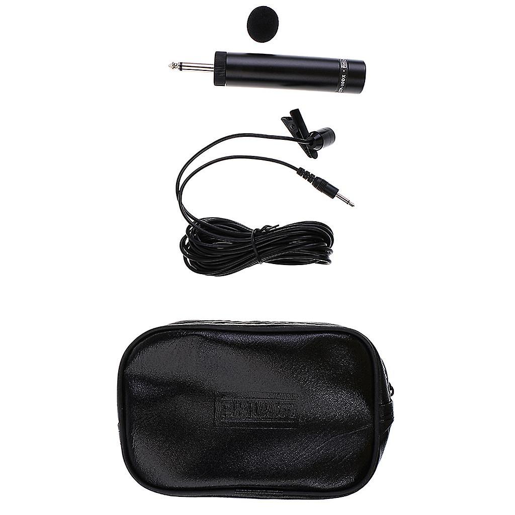 Portable Lapel Lavalier Clipon Musical Instrument Microphone For