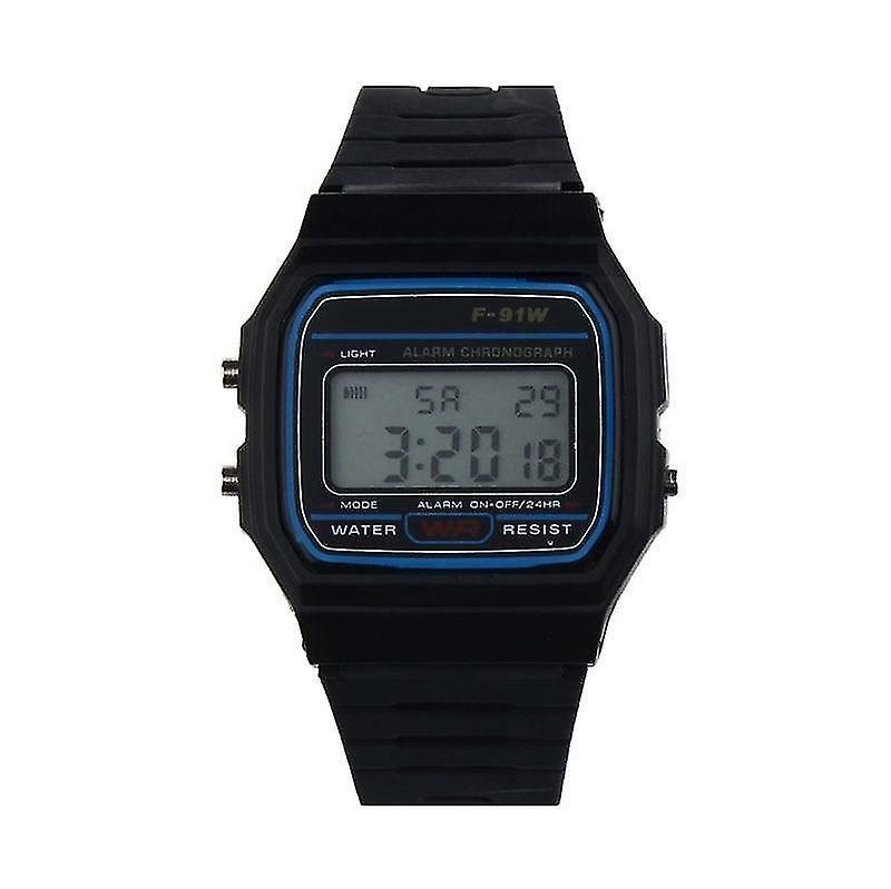New Silicone Rubber Strap Retro Vintage Digital Watch