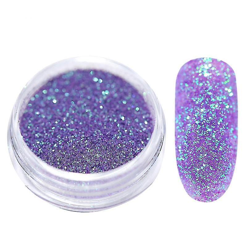 ネイルアートのためのネイルシマーパウダーメタルミラー効果