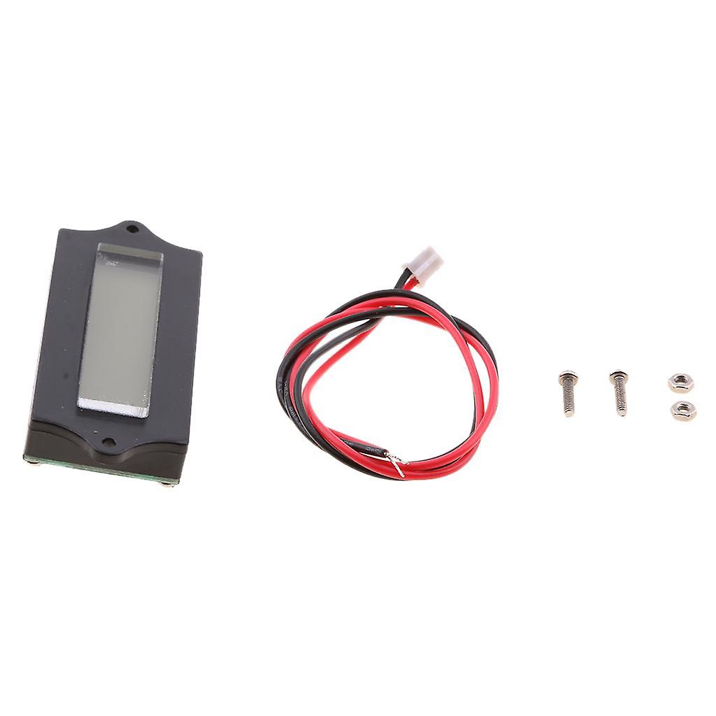 8~65V Green LCD Lead Acid Lithium Battery Capacity Indicator Voltmeter