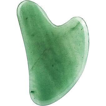Großes Gua Sha Herz von - Natürlicher Jadestein zum Anheben von Gesicht, Decre...