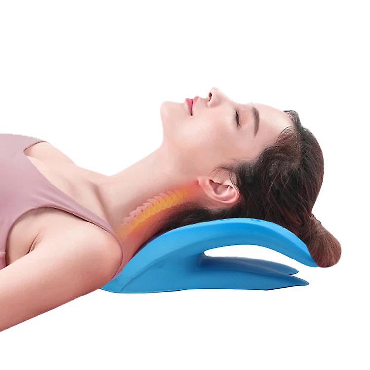 Neck and Shoulder Relaxer,Lumbar Traction Cushion
