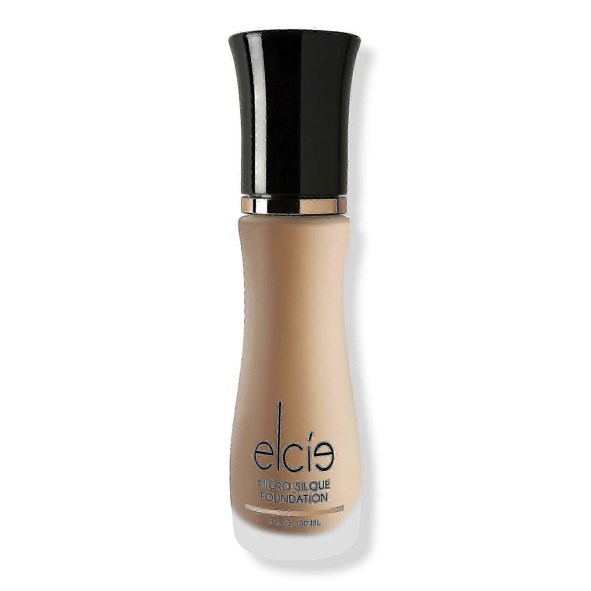 Elcie Cosmetics Micro Silque Foundation, Natural, 1.0 Oz