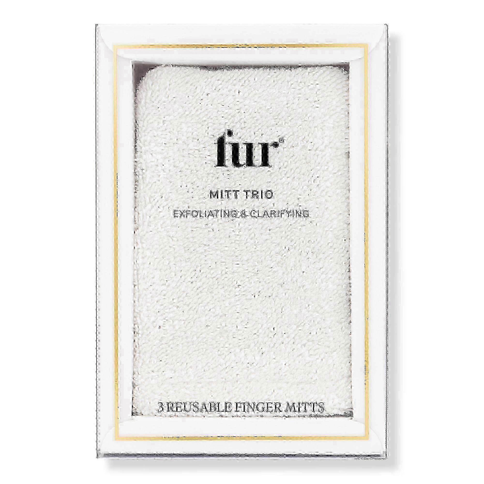 Fur Exfoliating & Clarifying Mitt Trio, 3 Ea